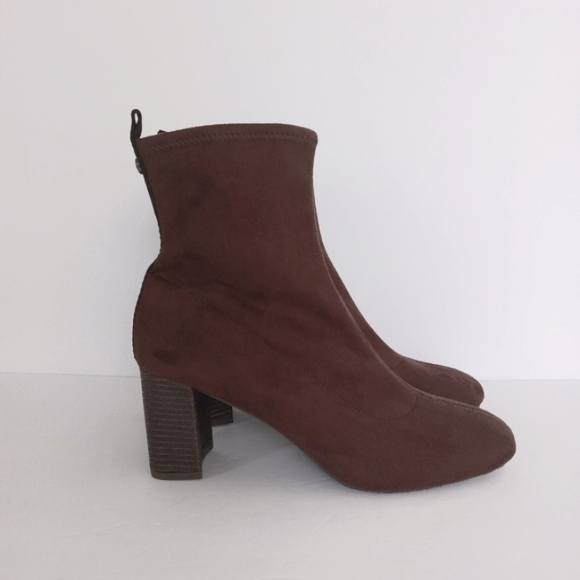 Donald Pliner Cattie Brown Suede Leather Boot Women's Size 8 M